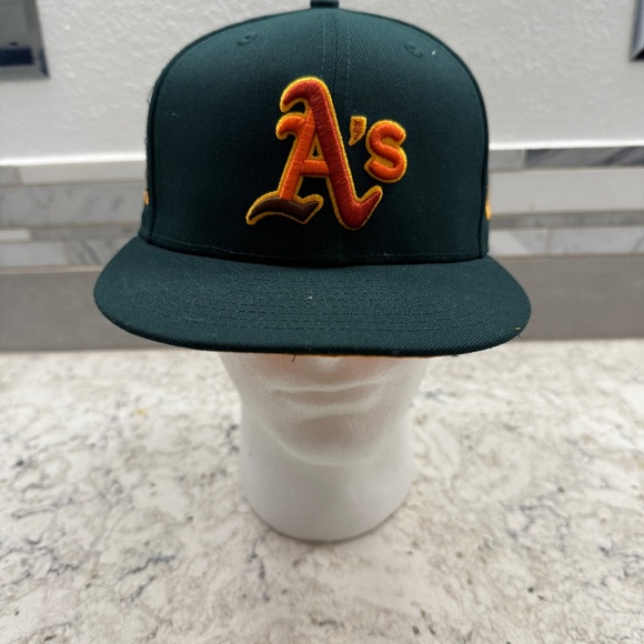 New Era 59FIFTY Oakland Athletics Green /Orange Battle of the bay - Picture 1 of 9